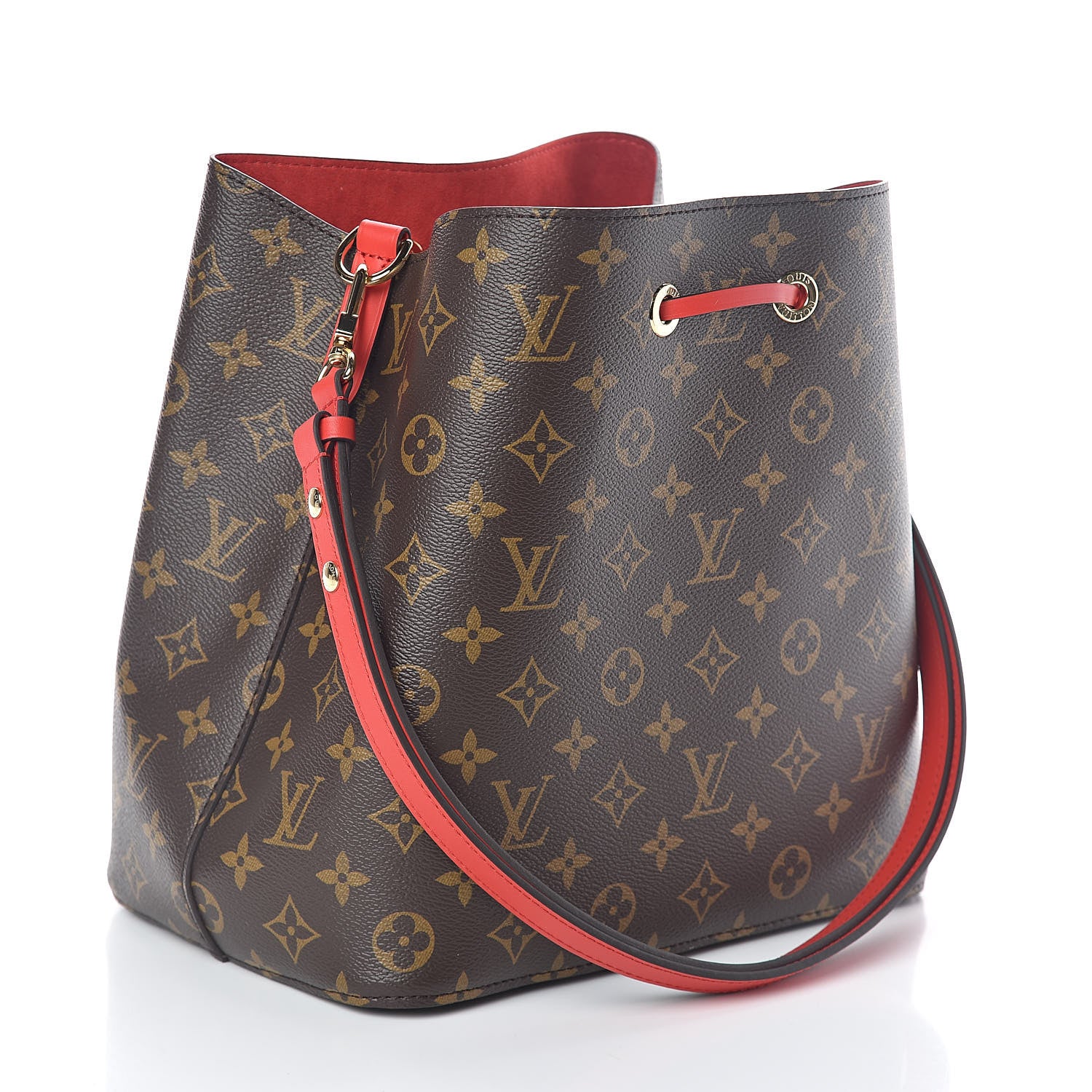 Louis Vuitton Monogram Neonoe MM Coquelicot 3 of 9