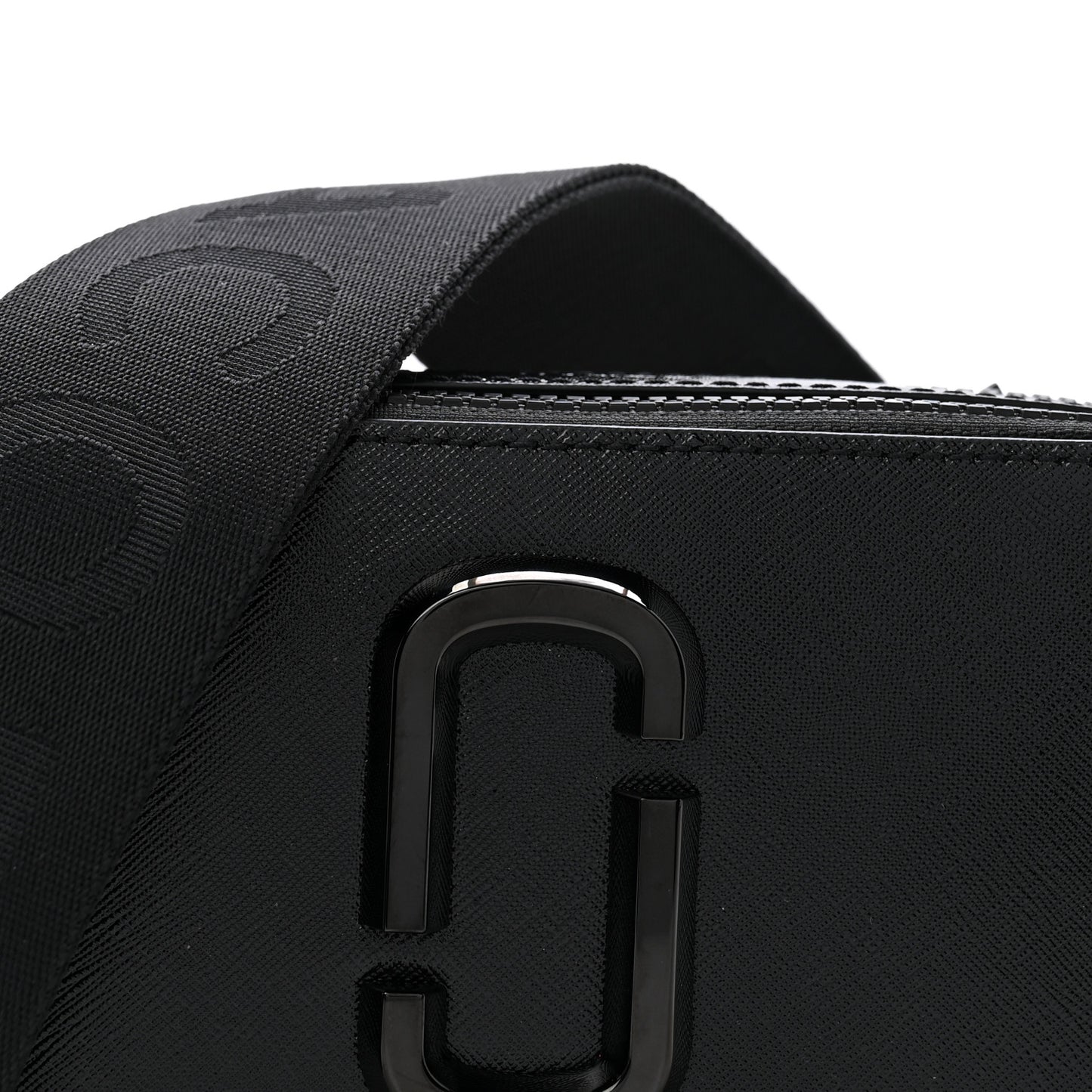 Saffiano Snapshot Camera Bag Black