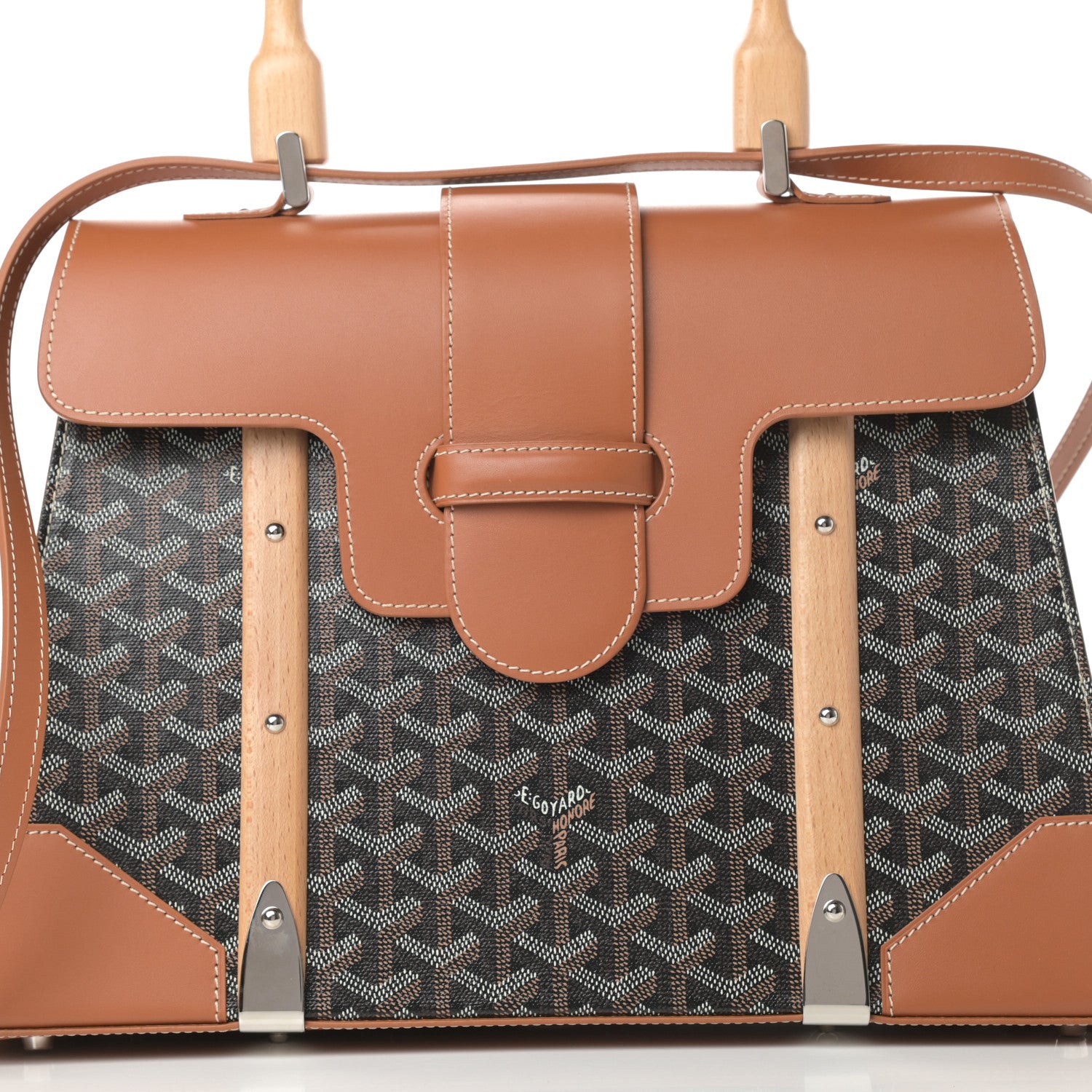 Goyard Goyardine Saigon GM Black Gold 7 of 14