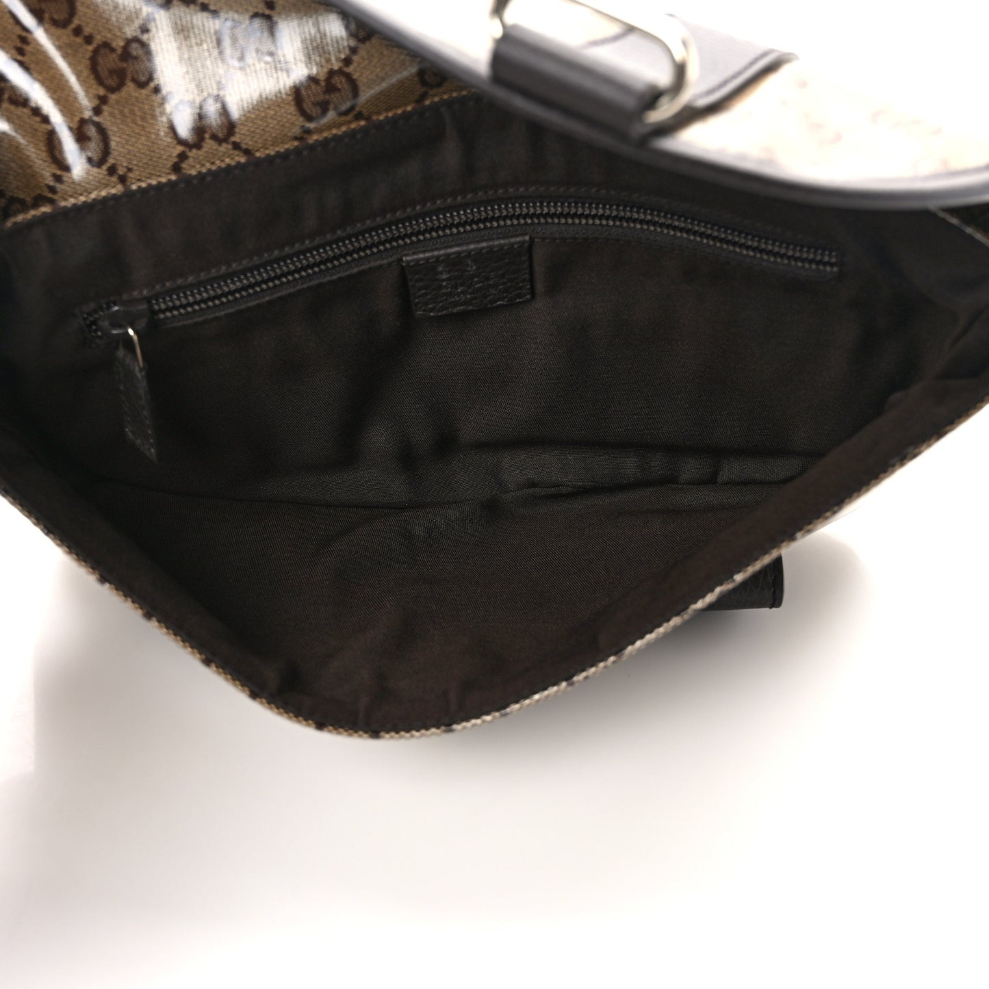 Crystal Monogram Waist Belt Bag Brown