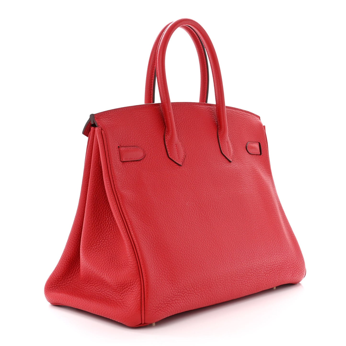 Taurillon Clemence Birkin 35 Rouge Casaque
