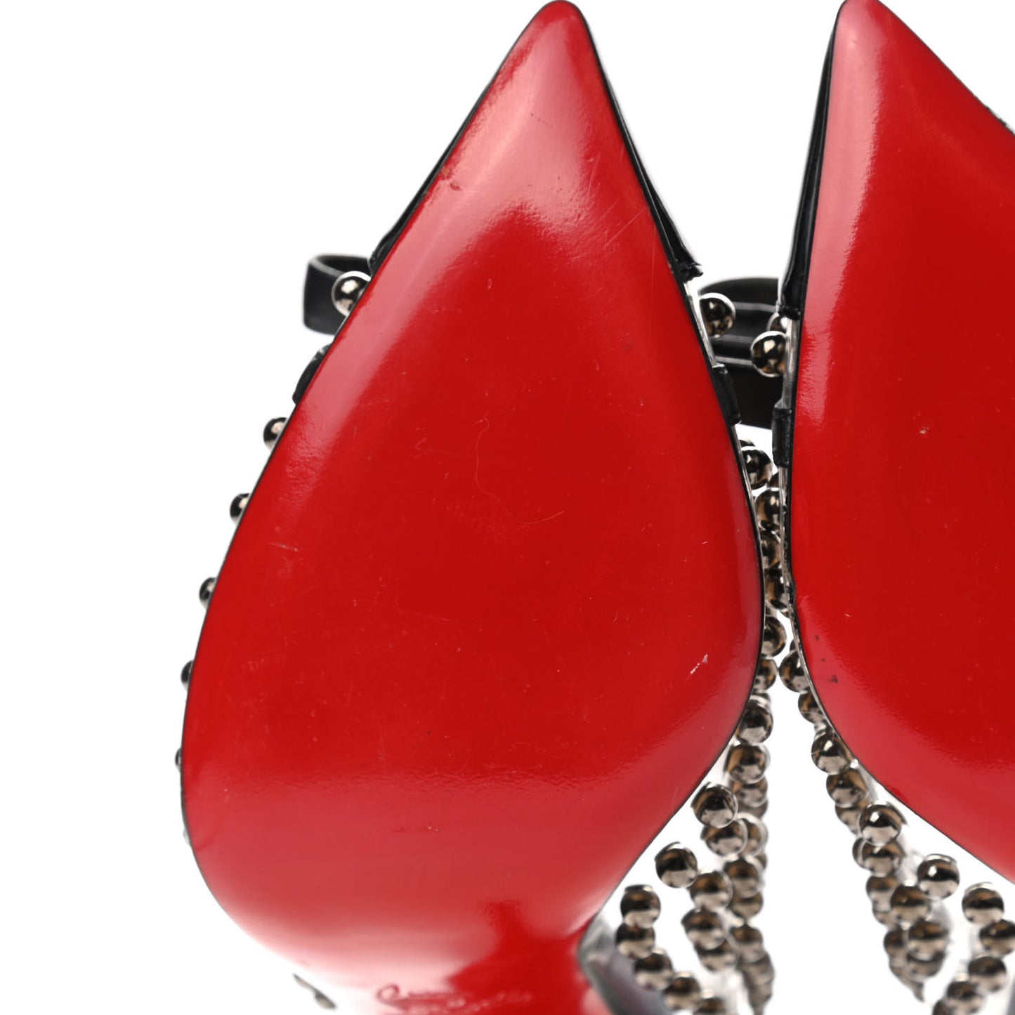 Suede Patent Studded Bille et Boule 100 Pumps 38.5 Black