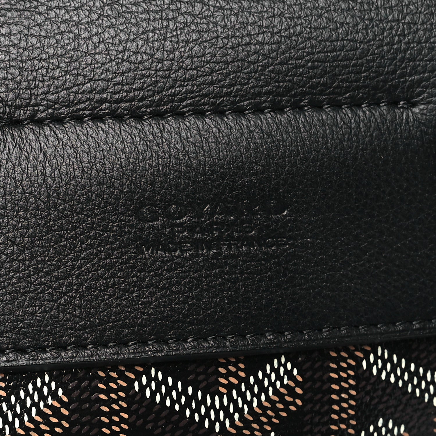 Goyard Goyardine Calfskin Mini Alpin Backpack Black 6 of 9