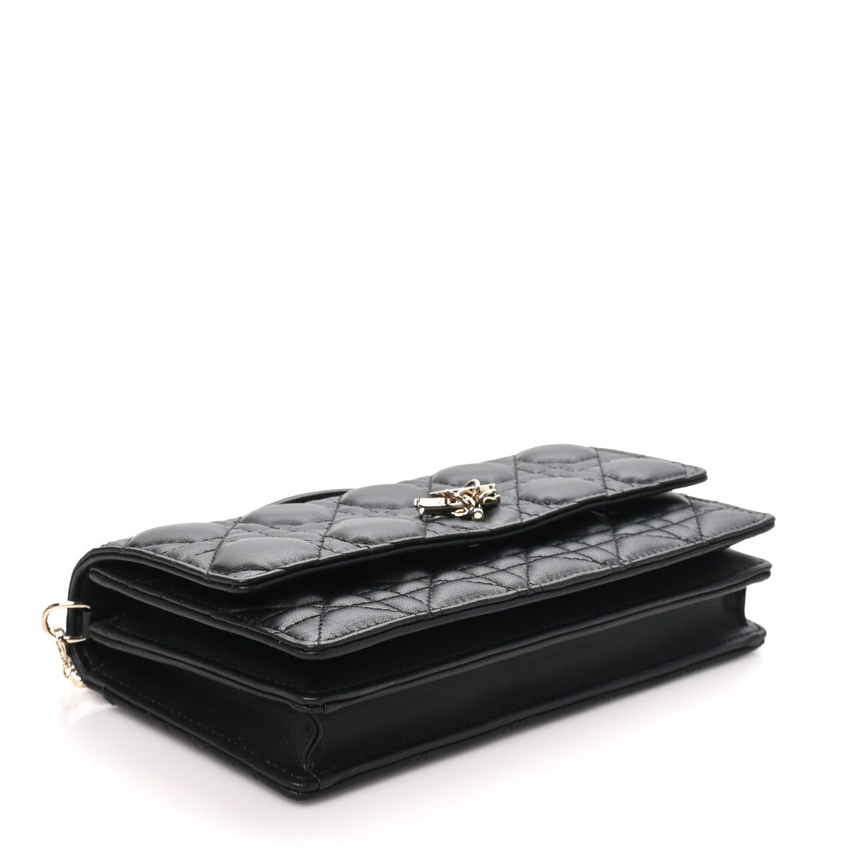 Lambskin Cannage Mini My Dior Bag Black