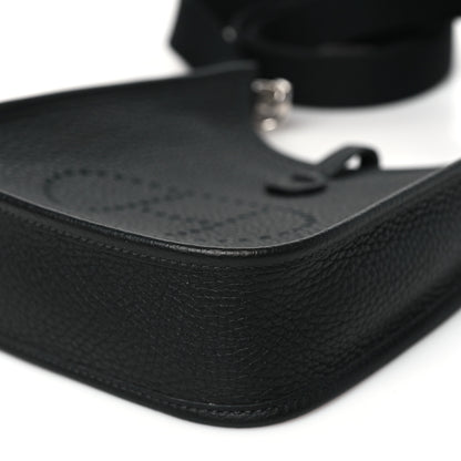 Hermes Taurillon Clemence Evelyne TPM Black 9 of 10