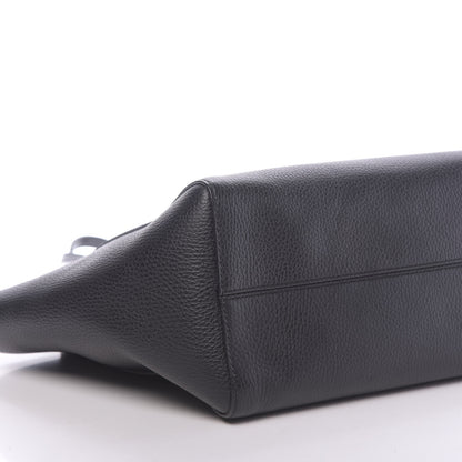 Gucci Pebbled Calfskin Small Swing Tote Black 12 of 13