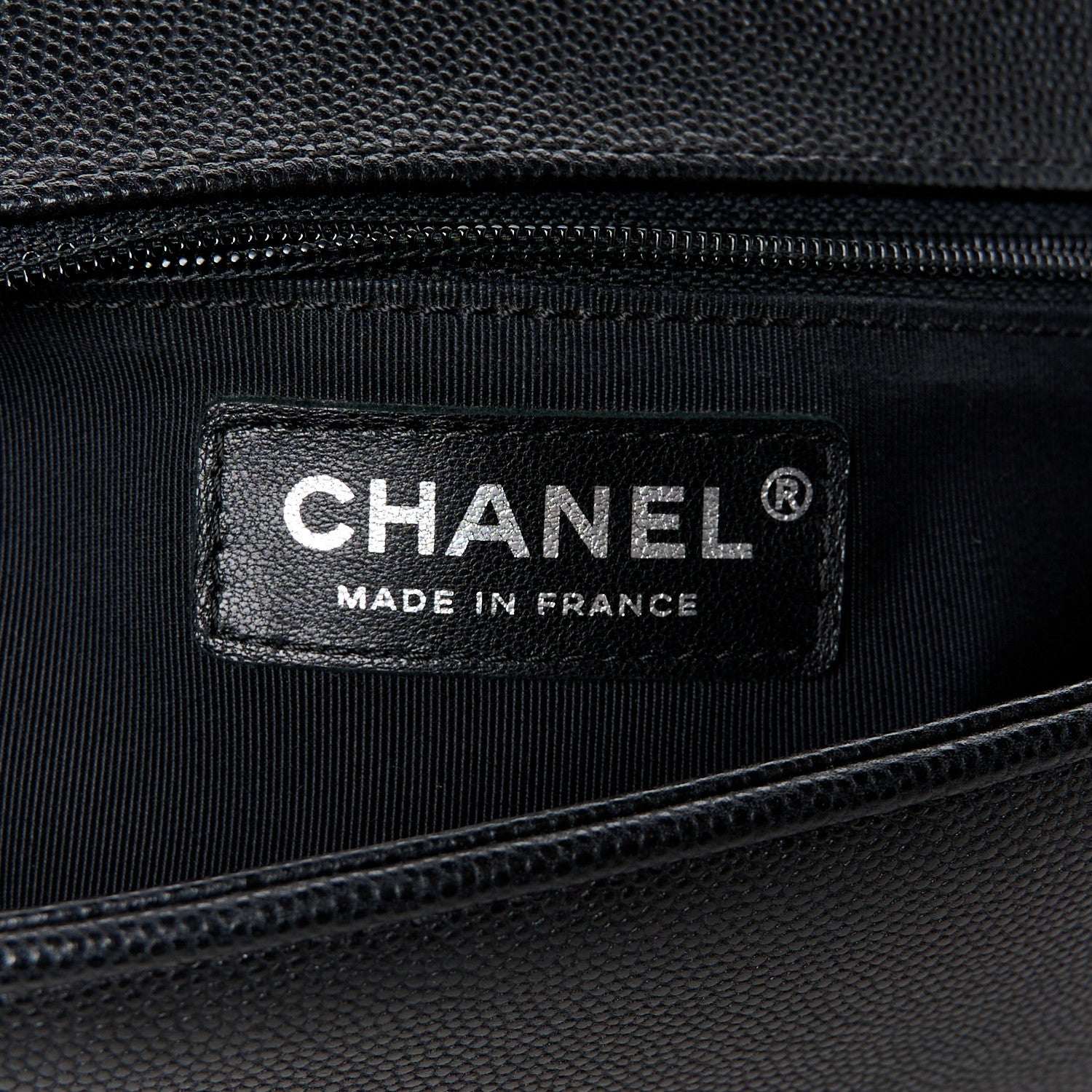 Chanel Caviar Quilted New Medium Boy Flap Black 6 of 10