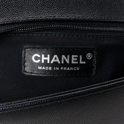Chanel Caviar Quilted New Medium Boy Flap Black 6 of 10