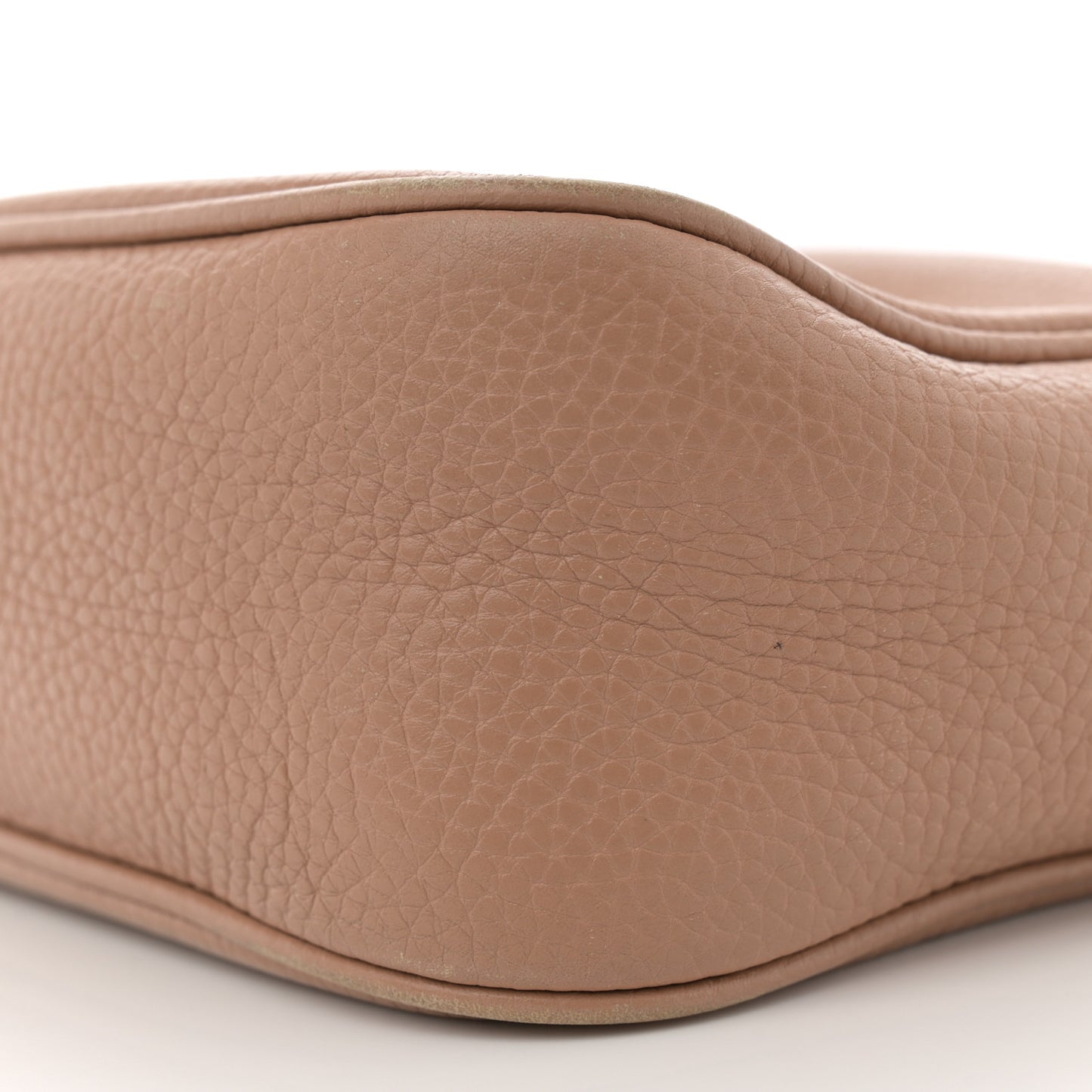 Pebbled Calfskin Small Soho Disco Bag Camelia