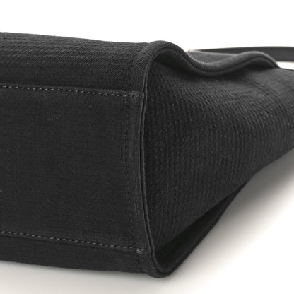 Chanel Mixed Fibers Small Deauville Tote Black 9 of 10