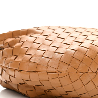 Bottega Veneta Nappa Intrecciato Teen Jodie Hobo Caramel 10 of 11