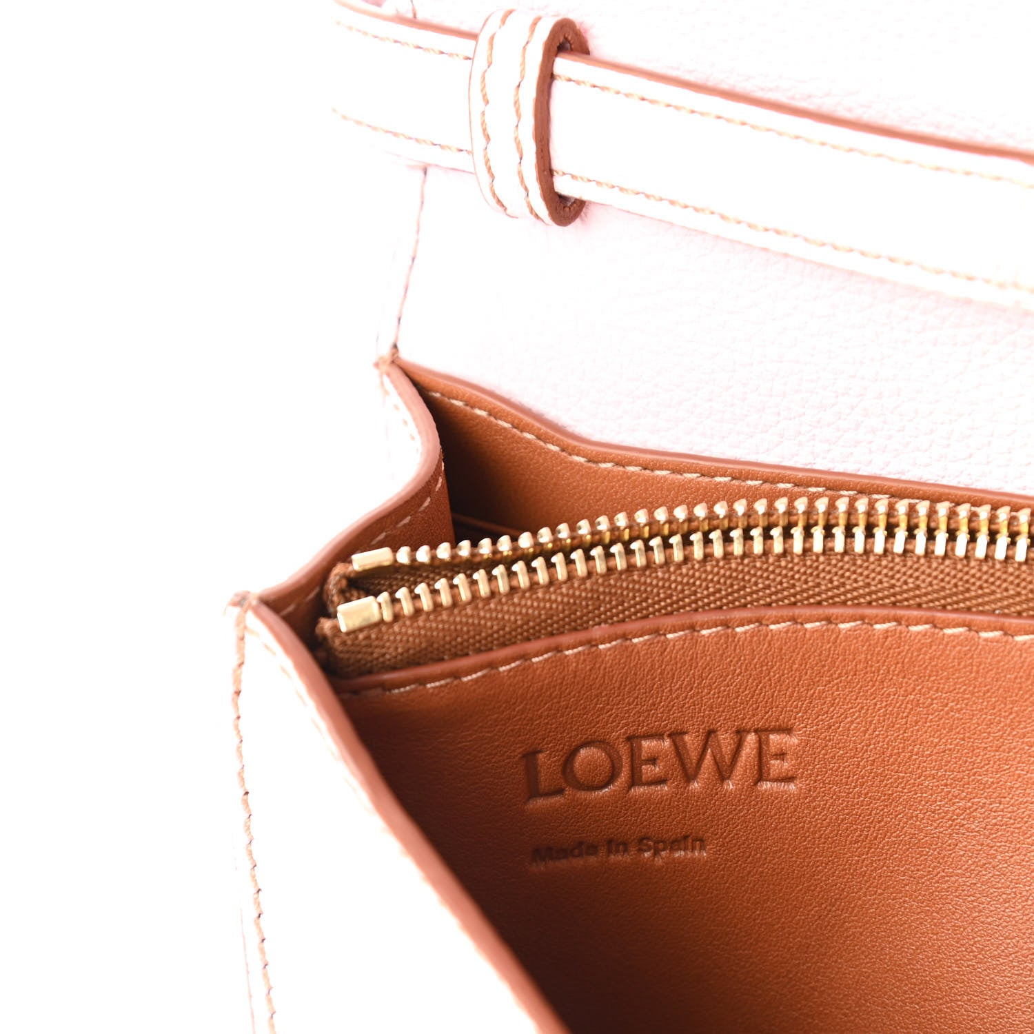 Loewe Grained Calfskin Mini Barcelona Shoulder Bag Rosa 8 of 10