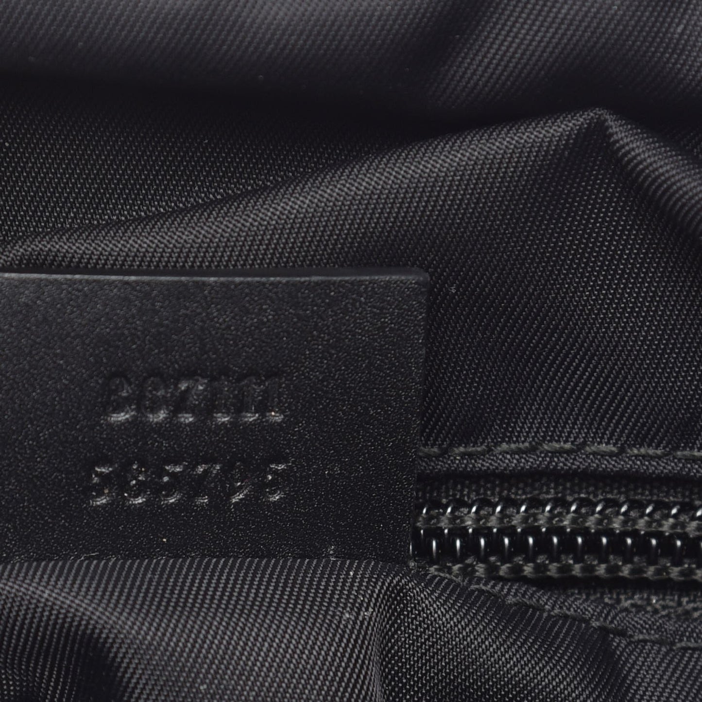 GG Supreme Monogram Web Messenger Bag Black