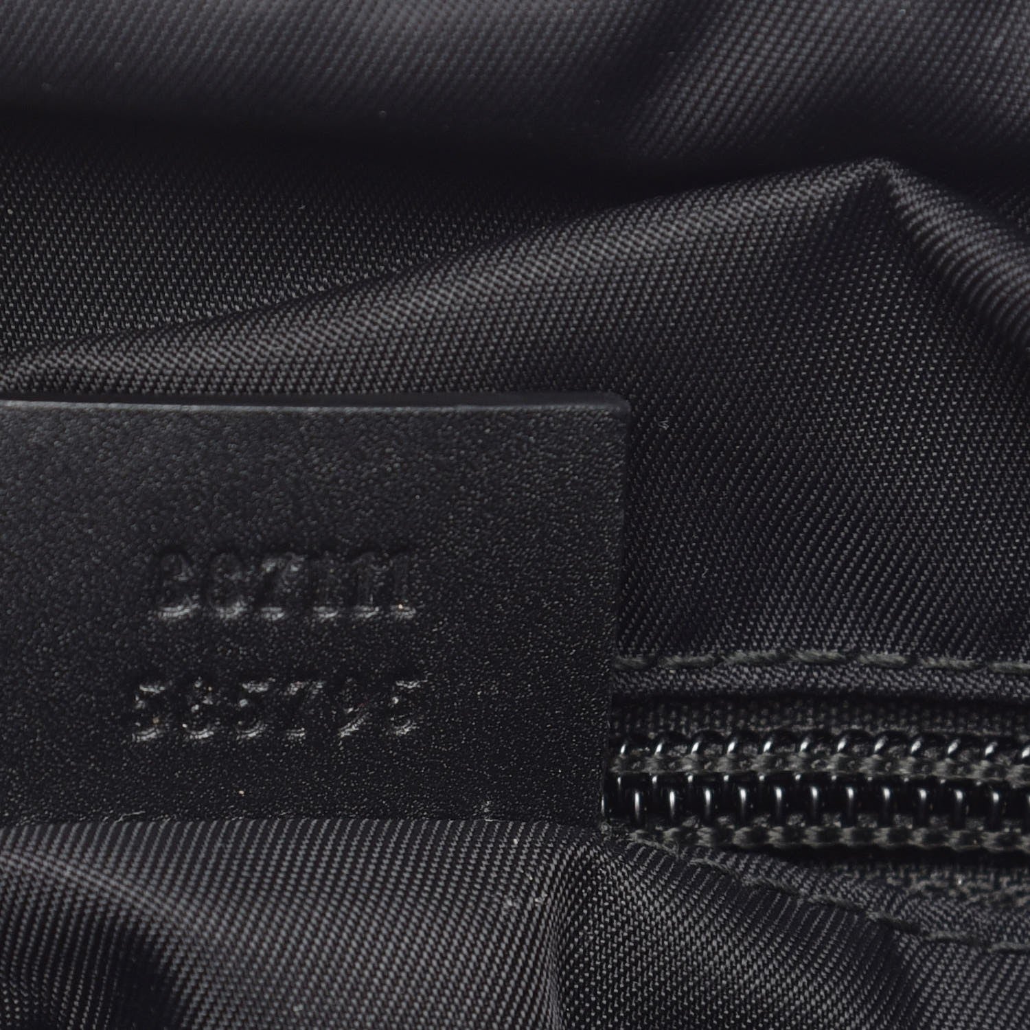 Gucci GG Supreme Monogram Web Messenger Bag Black 7 of 11