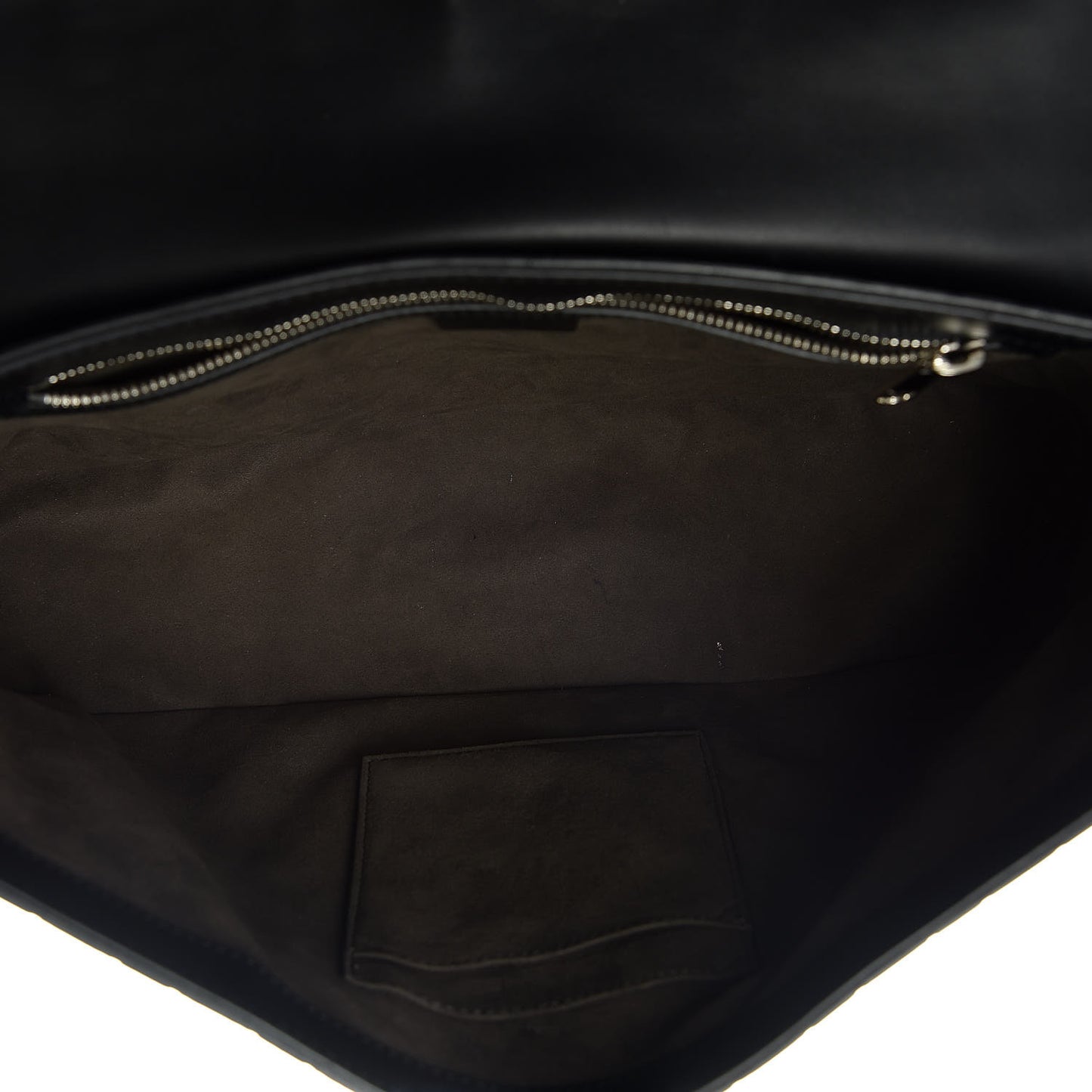 Guccissima Signature Medium Double Buckle Flap Messenger Bag Black