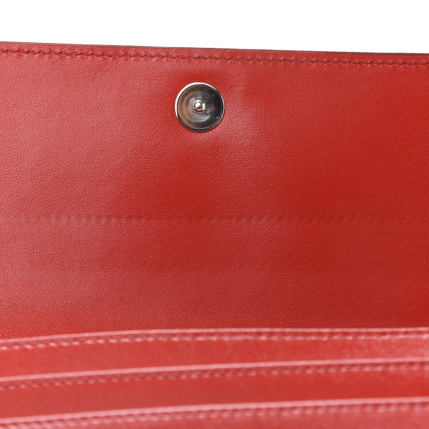 Vitello Liberty Century Lucido By The Way Continental Wallet Rosso