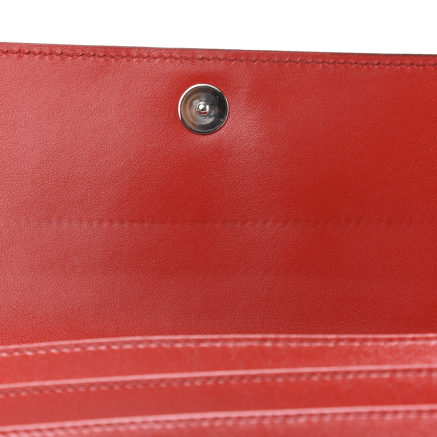 Fendi Vitello Liberty Century Lucido By The Way Continental Wallet Rosso 12 of 14