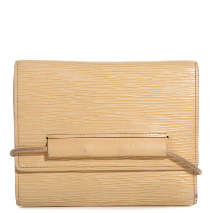 Louis Vuitton Epi Porte-Monnaie Elastique Wallet Vanilla 1 of 7