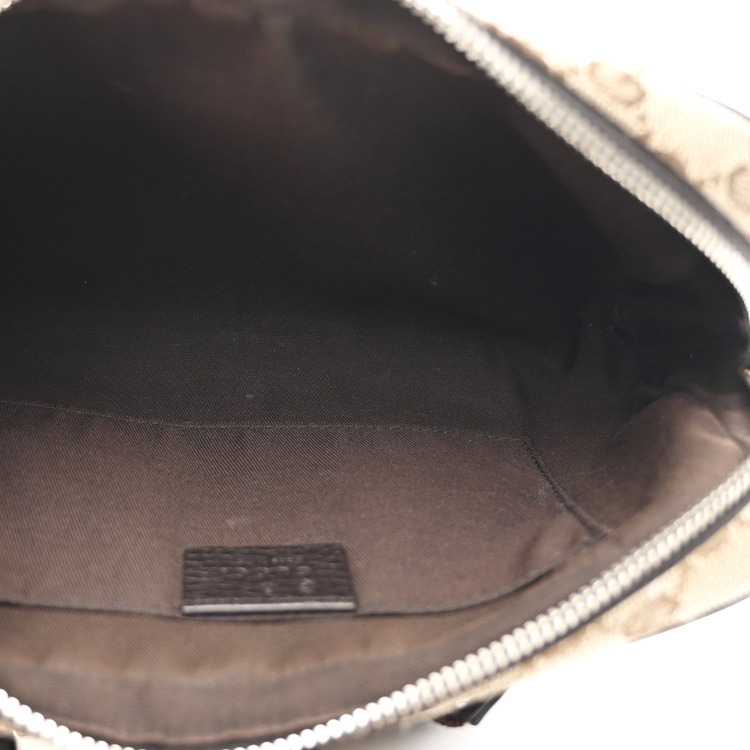 Gucci Monogram Belt Bag Dark Brown 5 of 10