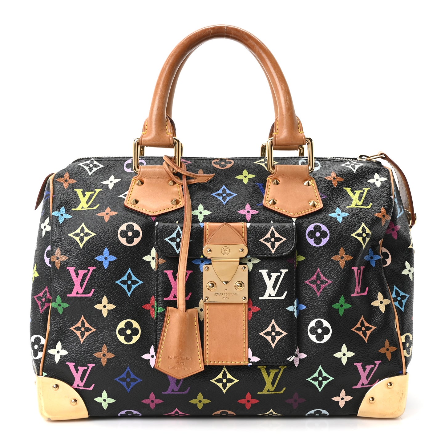 Monogram Multicolor Speedy 30 Black