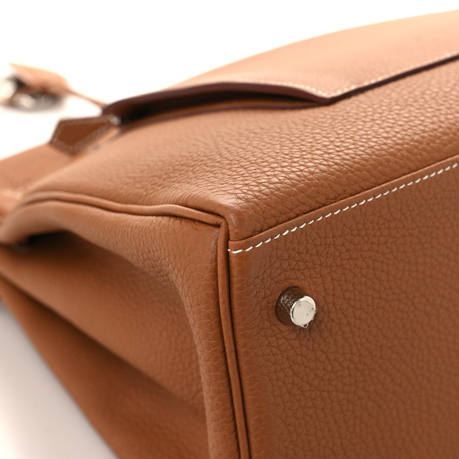 Hermes Togo Maxi Kelly Retourne 42 Gold 11 of 15