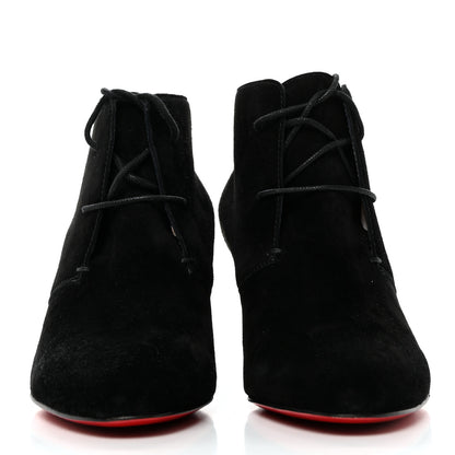 Christian Louboutin Veau Velours Compacta 70 Ankle Boots 35.5 Black 2 of 8