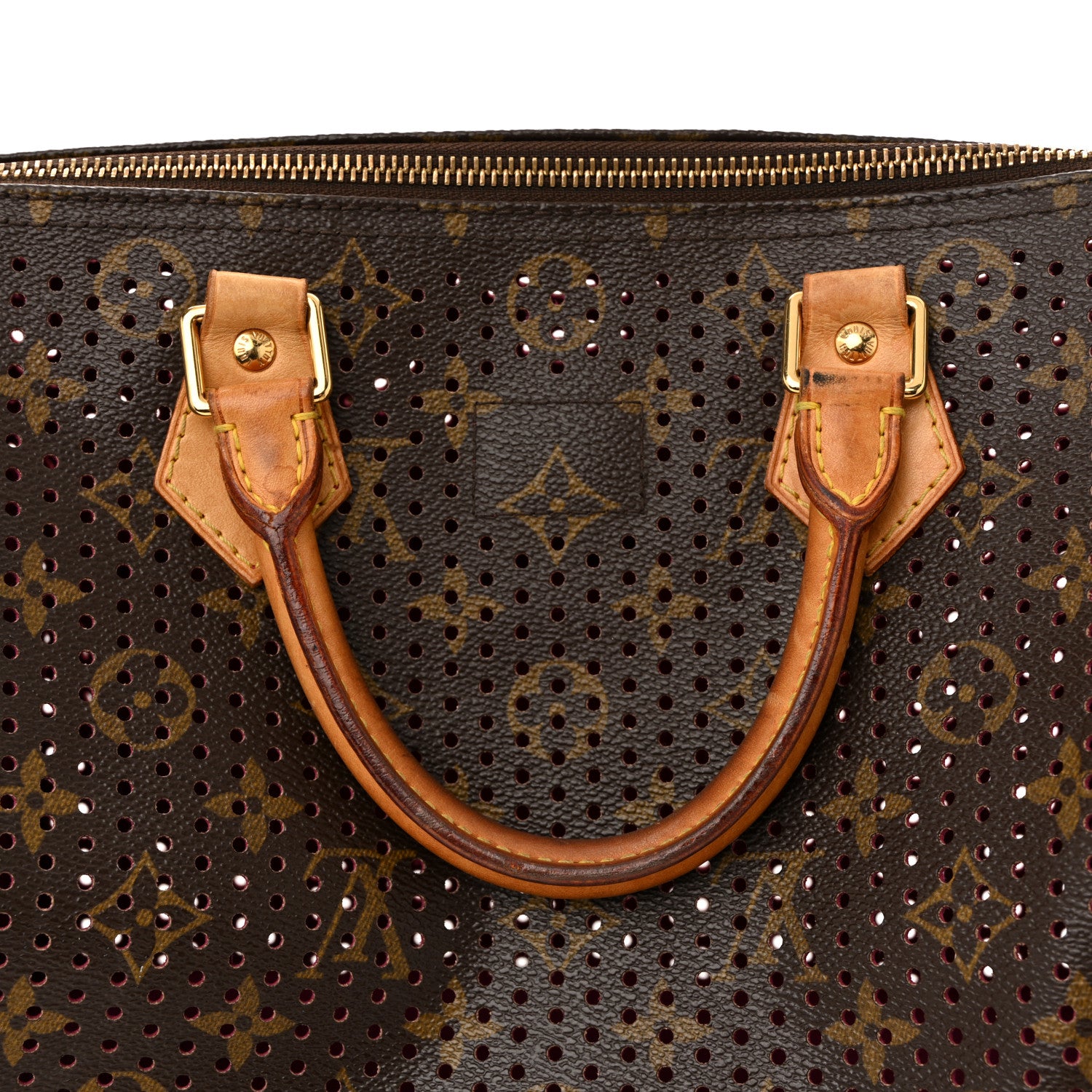 Louis Vuitton Monogram Perforated Speedy 30 Fuchsia 14 of 15