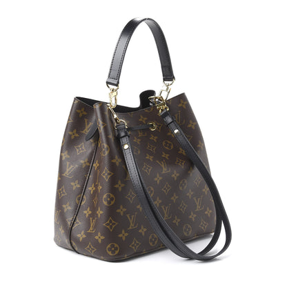 Louis Vuitton Monogram Neonoe MM Black 2 of 10