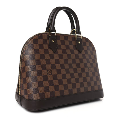 Louis Vuitton Damier Ebene Alma MM 3 of 9