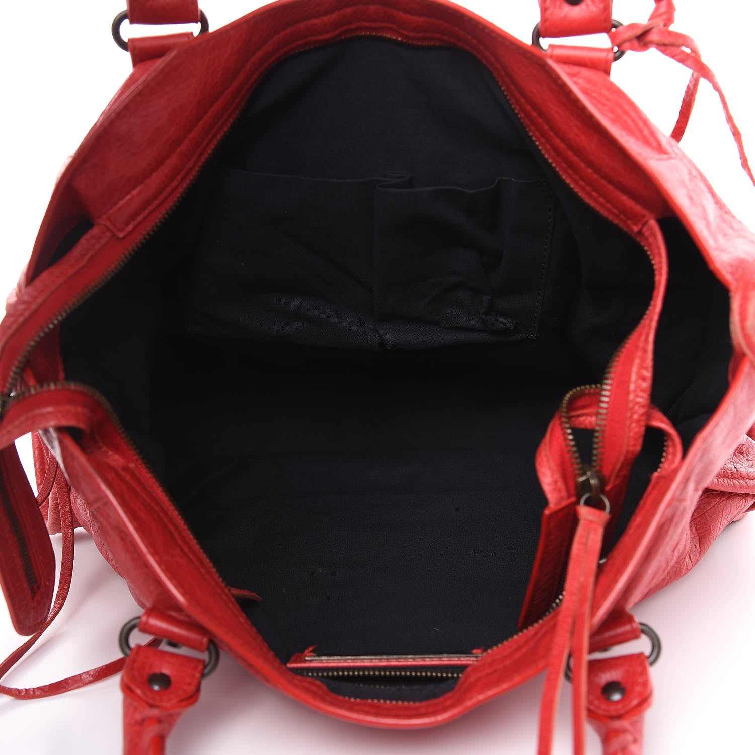 Balenciaga Agneau Classic Hardware City Rouge Cardinal 5 of 19