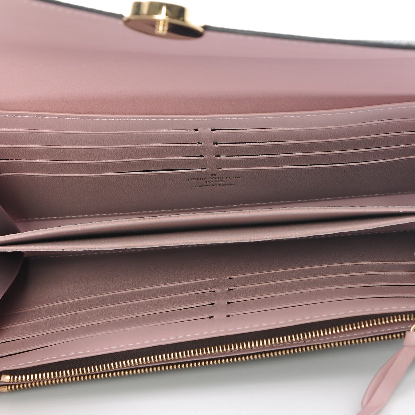 Monogram Flore Wallet Rose Ballerine