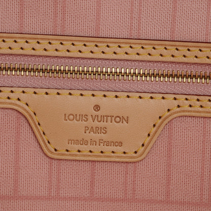 Louis Vuitton Damier Azur Neo Neverfull GM Rose Ballerine 6 of 6