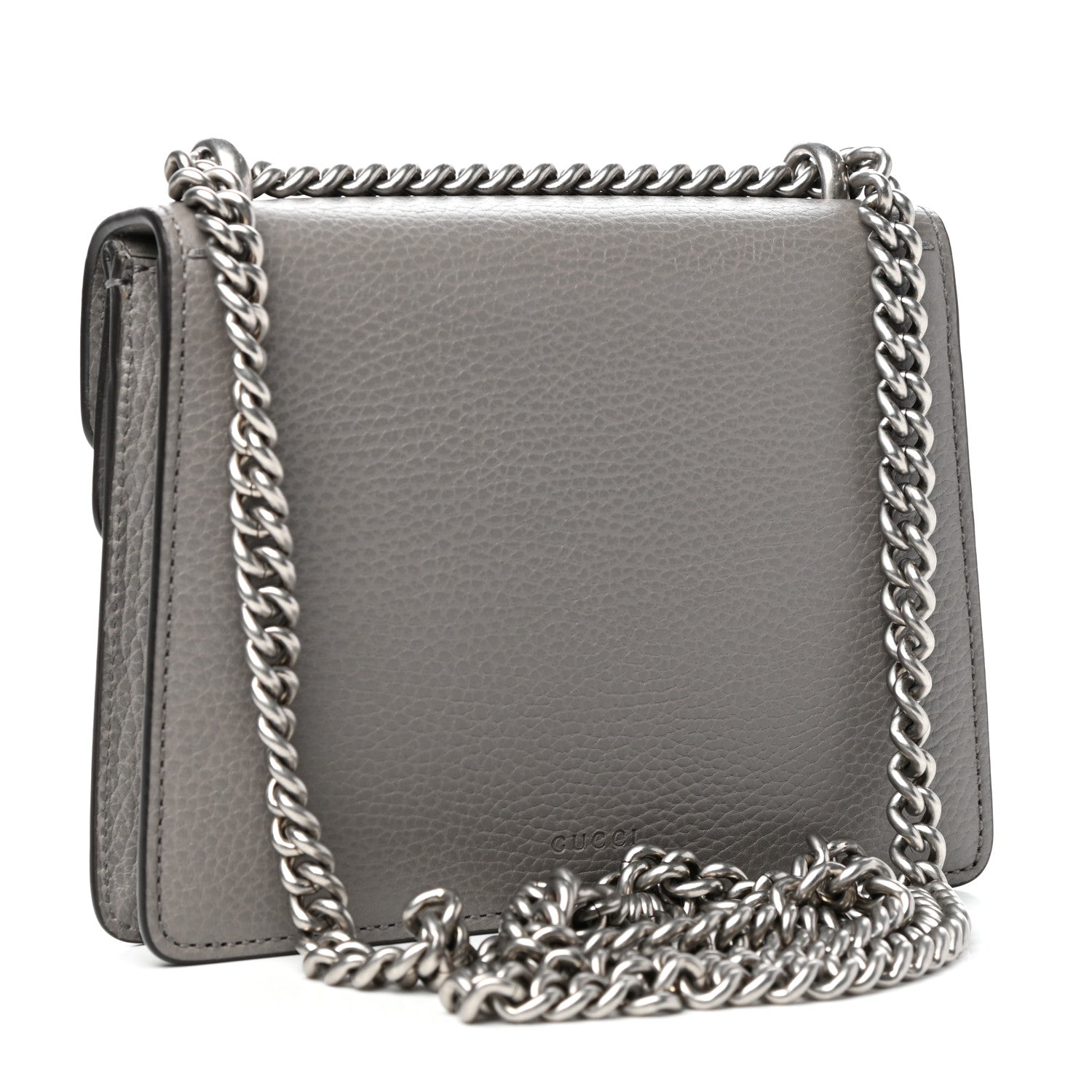 Gucci Calfskin Mini Dionysus Shoulder Bag Dusty Grey 3 of 11