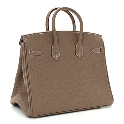 Hermes Togo Birkin 25 Etoupe 2 of 14