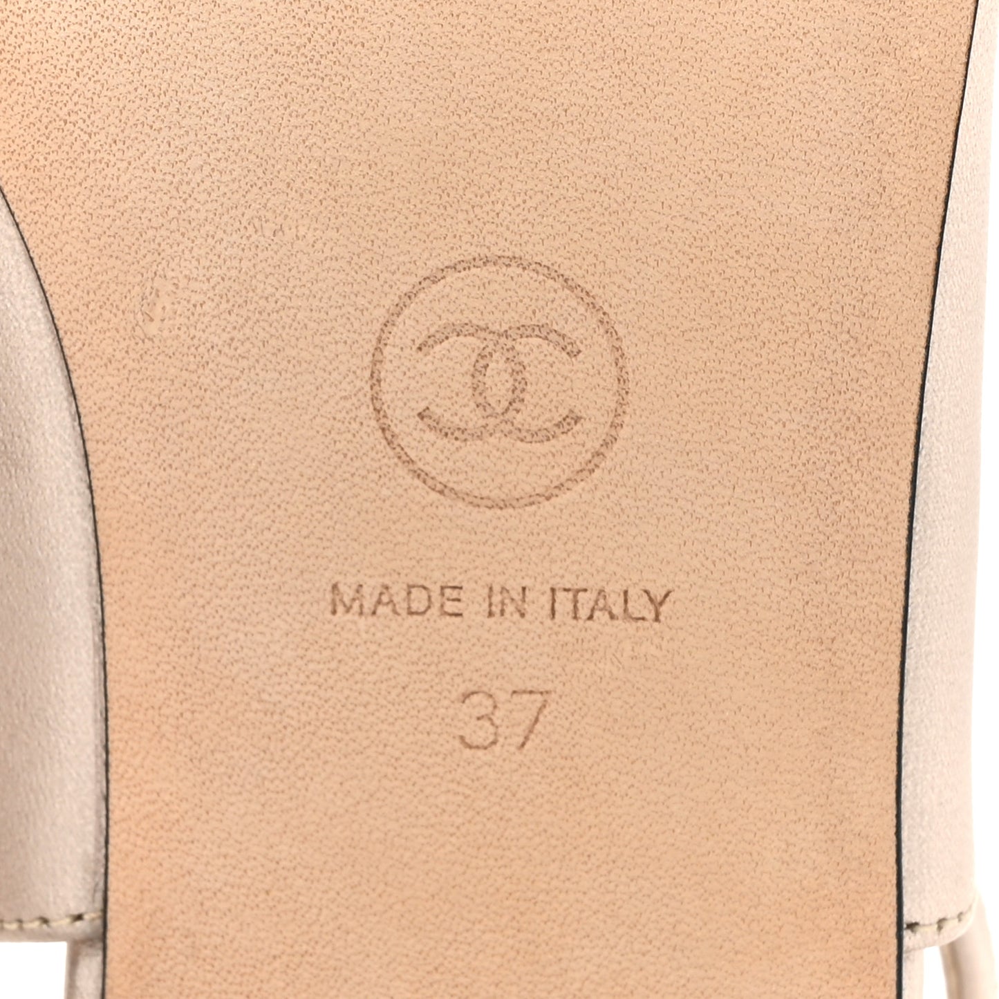 Laminated Lambskin Grosgrain Lace Up Slingback Flats 37 Copper Black