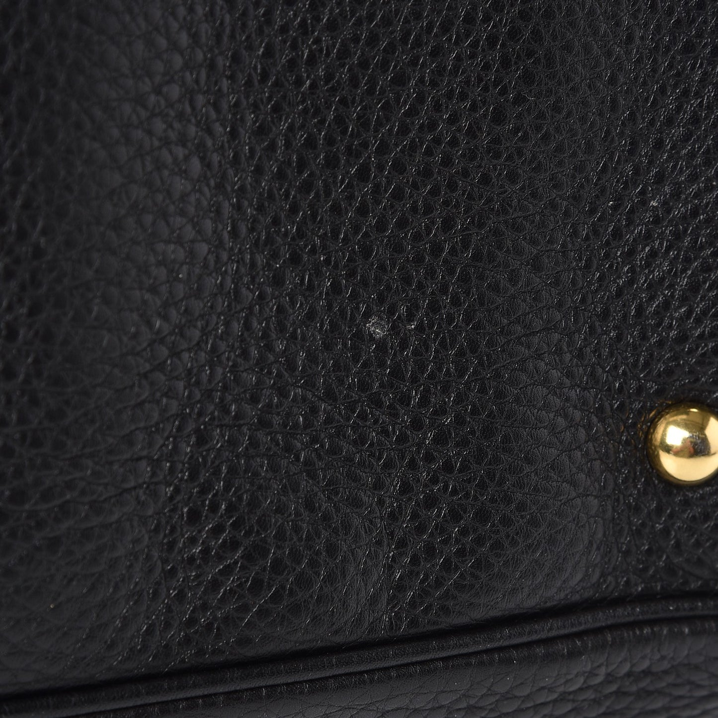 Pebbled Calfskin Medium 1973 Top Handle Satchel Black