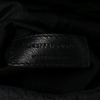 Saint Laurent Nylon Quilted Small Loulou Puffer Monogram Chain Satchel Black 7 of 10