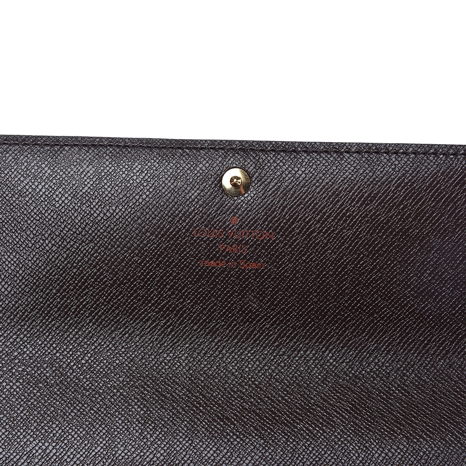 Louis Vuitton Damier Ebene Sarah Wallet 6 of 7
