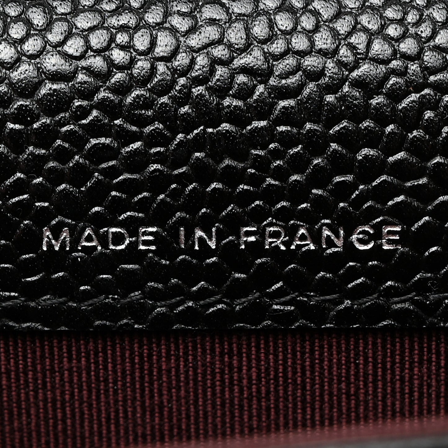 Caviar Quilted Flap Card Holder Wallet Black