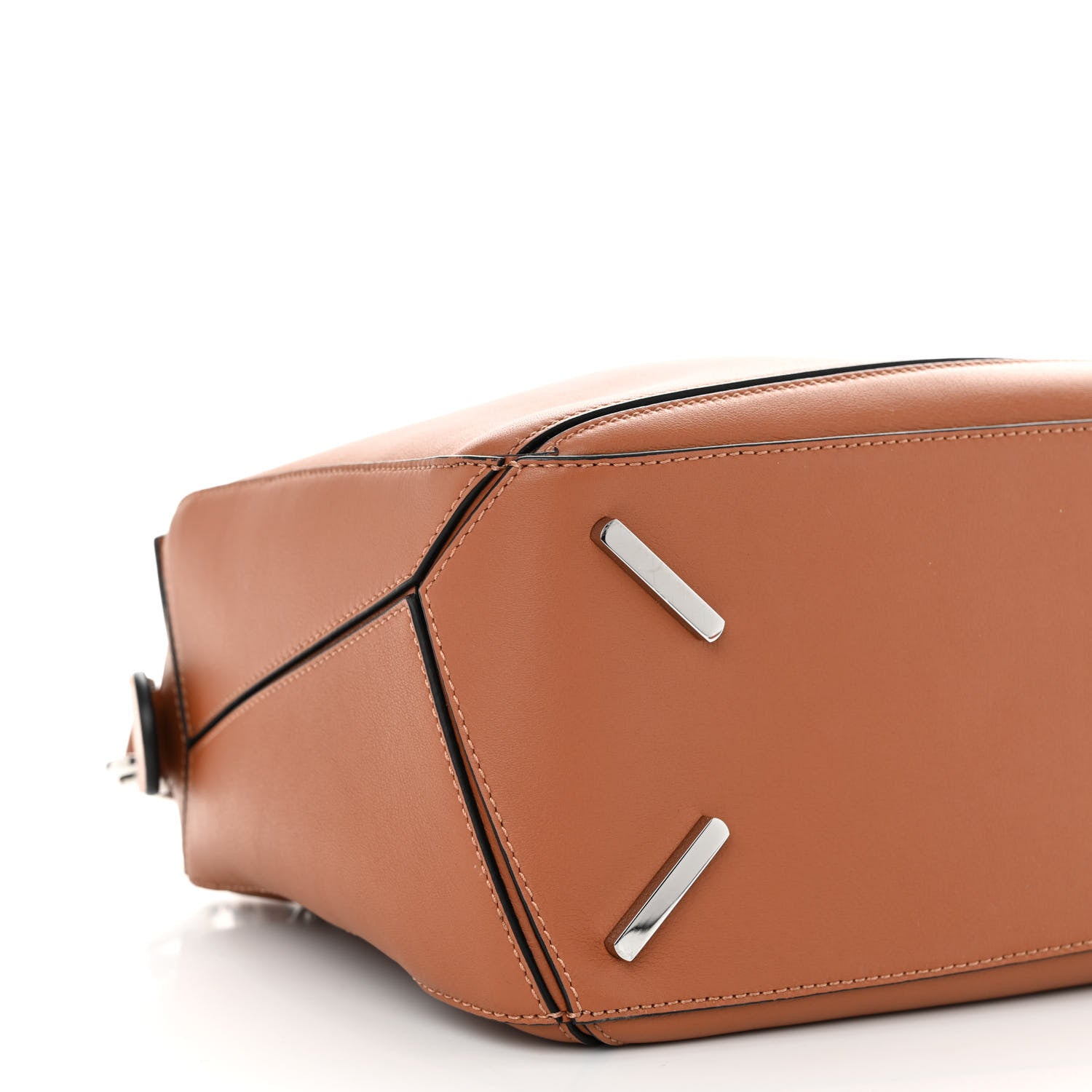 Loewe Calfskin Medium Puzzle Bag Tan 8 of 9
