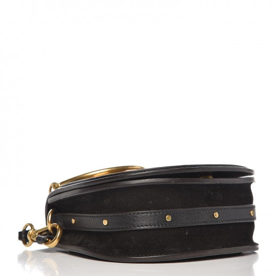 Chloe Calfskin Small Nile Bracelet Bag Black 4 of 12