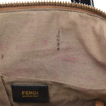 Fendi Canvas Colorblock Small Chameleon Tote Natural 19 of 19