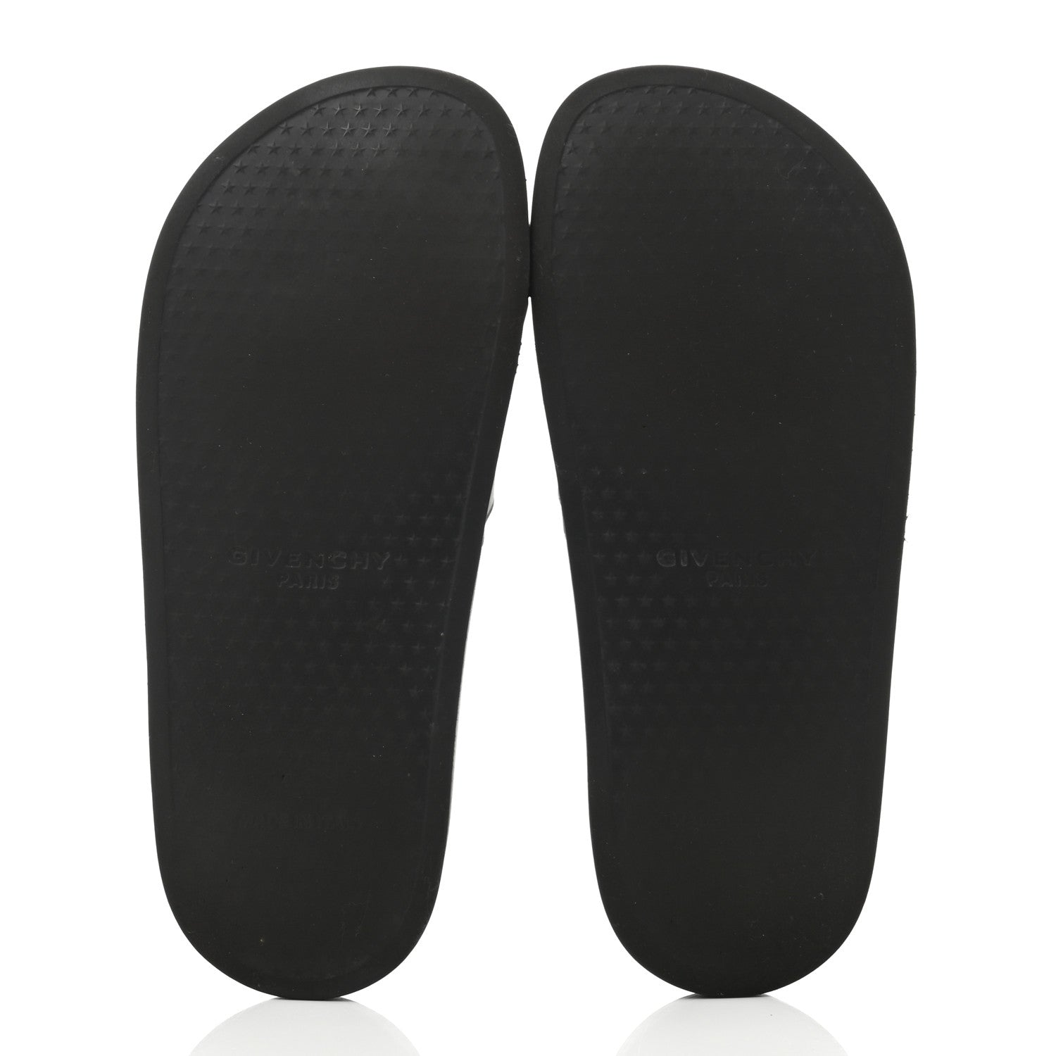 Givenchy Rubber Logo Pool Slide Sandals 38 Black 5 of 9