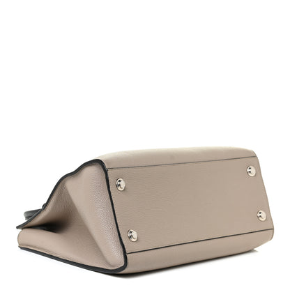 Louis Vuitton Taurillon City Steamer MM Black Beige 3 of 22