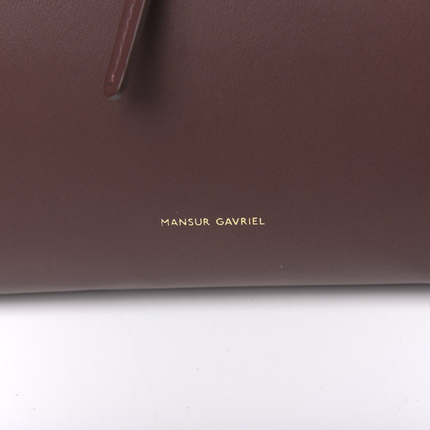 Calfskin Sun Bag Burgundy