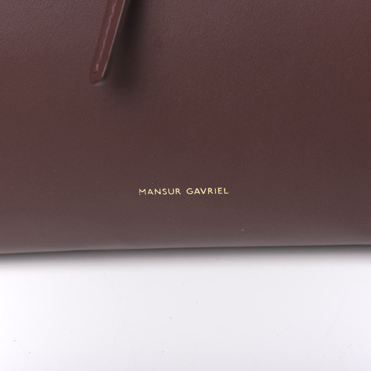 Mansur Gavriel Calfskin Sun Bag Burgundy 11 of 11