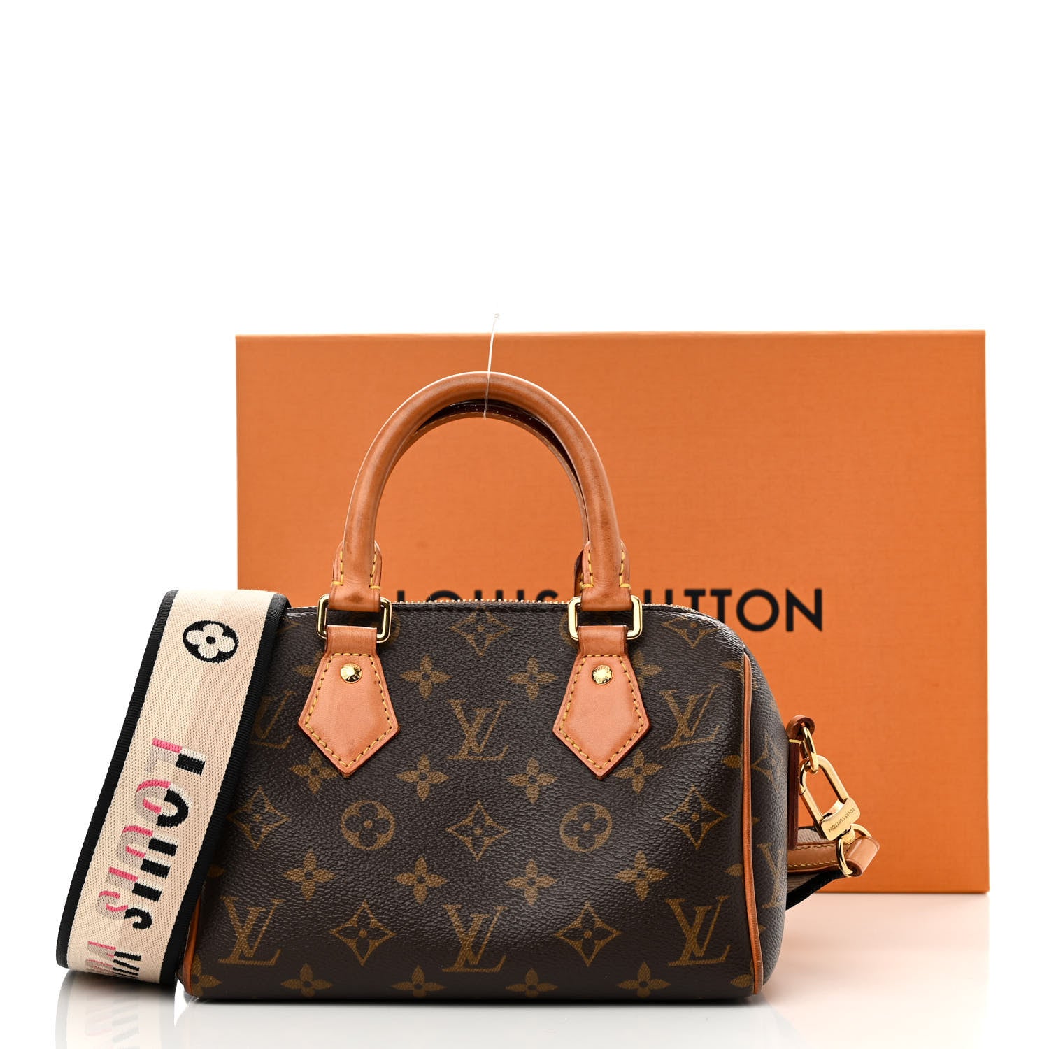 Louis Vuitton Monogram Speedy Bandouliere 20 Black 16 of 16