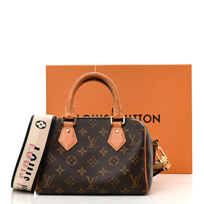 Louis Vuitton Monogram Speedy Bandouliere 20 Black 16 of 16