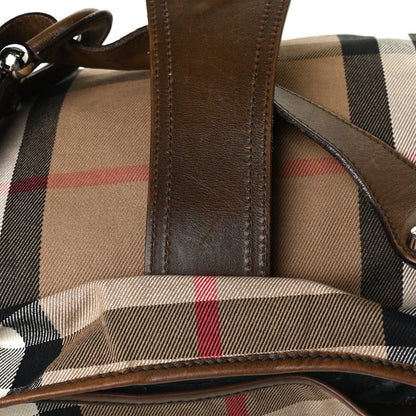 Burberry House Check Brook Hobo Brown 12 of 22