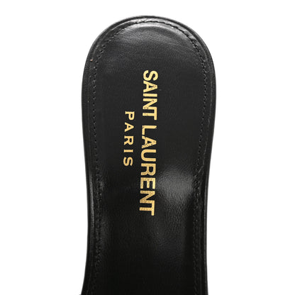 Saint Laurent Nappa Sugar Babylone 90 Mules 36.5 Black 7 of 11